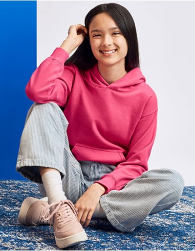 G-SF500B-Softstyle® Midweight Fleece Youth Hoodie